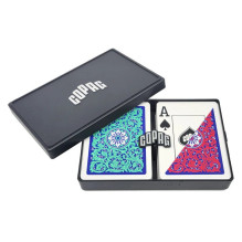 Copag 1546 Neoteric Poker Size Jumbo Index Playing Cards Double Deck (Red Green)