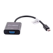Vaizdo Kabelio Adapteris - Lanberg AD-0006-BK 0,2 m Mini DisplayPort Juodas Vaizdo Kabelio Adapteris - Lanberg AD-0006-BK 0,2 m Mini DisplayPort Juodas