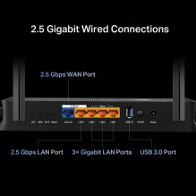 Wireless Router - Router TP-Link Archer BE230 Dual-Band Wi-Fi 7 3.6 Gbps WPA3 Wireless Router - Router TP-Link Archer BE230 Dual-Band Wi-Fi 7 3.6 Gbps WPA3