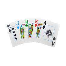 Copag Legacy Bridge Jumbo Index 4 Colors Playing Cards Double Deck (Red Blue)