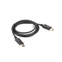 DisplayPort Kabelis - Lanberg 1,8 M Juodas DisplayPort Kabelis - Lanberg 1,8 M Juodas