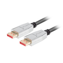 DisplayPort Kabelis - Lanberg 20 Kontaktų, Juodas DisplayPort Kabelis - Lanberg 20 Kontaktų, Juodas
