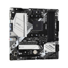 Motininė Plokštė - Asrock B550M Pro4 AM4 Micro ATX 128GB DDR4 7.1 Garso Gigabit Ethernet Motininė Plokštė - Asrock B550M Pro4 AM4 Micro ATX 128GB DDR4 7.1 Garso Gigabit Ethernet