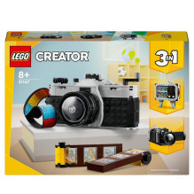 Konstruktorius - LEGO Creator Retro Kamera (LEGO, 31147, building set, multi-color) Konstruktorius - LEGO Creator Retro Kamera (LEGO, 31147, building set, multi-color)
