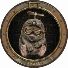 Blue Angel Maxine Gadd's Zoologica: The Steampunk Oracle Kortos