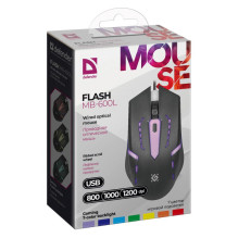 Computer Mouse - Defender Flash MB-600L 1200dpi LED