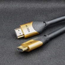 HDMI Cable - Qoltec 50357 v2.1 Ultra High Speed 8K 5m Gold
