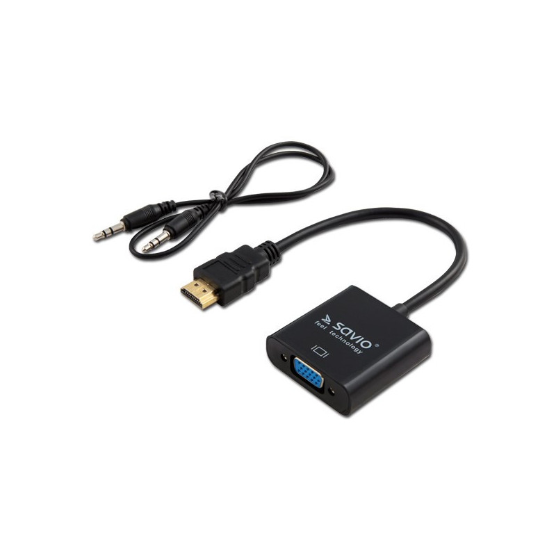 Video Adapter - Savio CL-23 / B Black