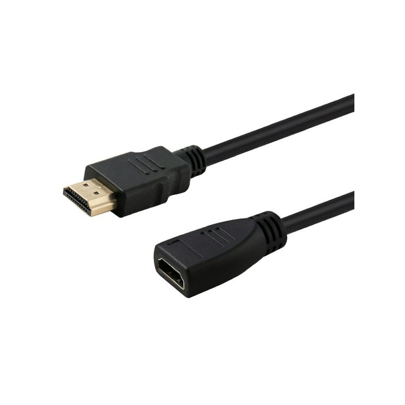 HDMI Laidas - SAVIO CL-132 1m M / F Juodas