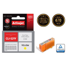 Rašalo Kasetė - Activejet ACC-521YN Geltona 10 ml