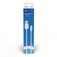USB Cable - Savio CL-125 USB 2.0 1 m White