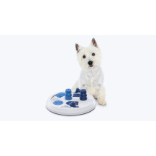 Dog Toy - Trixie Dog Toy Dog Activity Flip Board 22 cm Diameter, Non-Slip Base