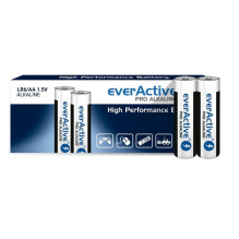 Baterija - everActive AA LR6 Pro šarminės baterijos 10 vnt. Baterija - everActive AA LR6 Pro šarminės baterijos 10 vnt.