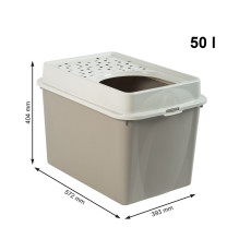 Kačių Kraiko Dėžė - Rotho Berty Eco Cappuccino Kačių Kraiko Dėžė - Rotho Berty Eco Cappuccino