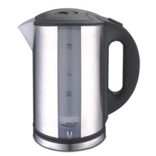 Kettle - Adler AD 1216 1.7L 2200W Black, Silver Kettle - Adler AD 1216 1.7L 2200W Black, Silver