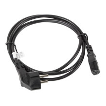 Power Cable - Lanberg C13, Black 1.8 m