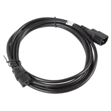 Power Cord - Lanberg CA-C13E-11CC-0030-BK 3m C13 to C14 Black Power Cord - Lanberg CA-C13E-11CC-0030-BK 3m C13 to C14 Black