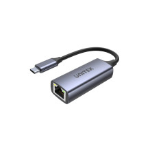 Ryšio Adapteris - Unitek USB-C Į RJ45, 1 Gbps, PD 100 W