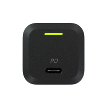 Įkroviklis - Green Cell PowerGaN 33W PD 3.0 QC 3.0 USB-C Juodas