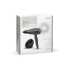 Hair Dryer - Babyliss Smooth Pro 2100W, 106 km/h airflow, Ionic technology, Black Hair Dryer - Babyliss Smooth Pro 2100W, 106 km/h airflow, Ionic technology, Black
