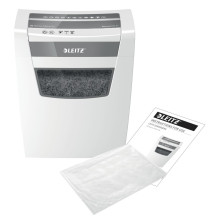 Popieriaus Smulkintuvas - Leitz IQ Home Office P-4, Smulkinta 22 cm, Balta Popieriaus Smulkintuvas - Leitz IQ Home Office P-4, Smulkinta 22 cm, Balta