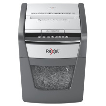 Popieriaus Smulkintuvas - Rexel Optimum AutoFeed+ 50X Kryžminis 55 dB Juodas / Pilkas