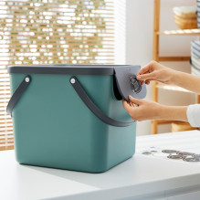 Atliekų Konteineris - ROTHO Albula Žalias 40L Technopolimeras 400x340x358mm Atliekų Konteineris - ROTHO Albula Žalias 40L Technopolimeras 400x340x358mm