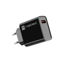 Phone Charger - NATEC RIBERA USB-A 18W Black Phone Charger - NATEC RIBERA USB-A 18W Black