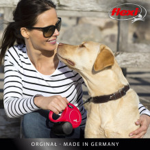Dog Leash - Flexi Yellow 5m Retractable