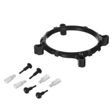 Aušinimo Ventiliatorius - Aerocool PGS Rave 4 FRGB PWM 120mm Juodas Aušinimo Ventiliatorius - Aerocool PGS Rave 4 FRGB PWM 120mm Juodas
