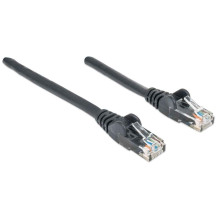 Network Cable - Intellinet Cat6 3m Black Tangle Free Network Cable - Intellinet Cat6 3m Black Tangle Free