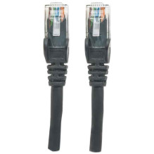 Network Cable - Intellinet Cat6 3m Black Tangle Free Network Cable - Intellinet Cat6 3m Black Tangle Free