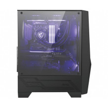 Computer Case - MSI MAG FORGE 100M, Black, 2x 120mm ARGB Fans Computer Case - MSI MAG FORGE 100M, Black, 2x 120mm ARGB Fans