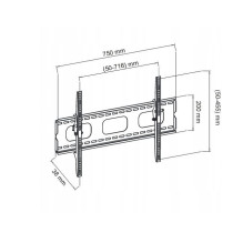 TV Mount - MultiOffice AR-18 LCD 30-50' Black