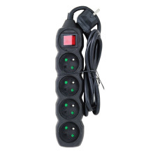 Extension Cord - Esperanza ELK212K 4 AC Outlets 1.5m Indoor Black Extension Cord - Esperanza ELK212K 4 AC Outlets 1.5m Indoor Black