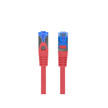 Network Cable - Lanberg S / FTP Cat.6A 0.5M Red Network Cable - Lanberg S / FTP Cat.6A 0.5M Red