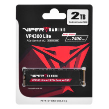 M.2 SSD - Patriot Memory VP4300 Lite 2 TB PCIe 4.0 7400 MB/s Read
