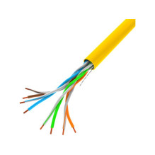 Tinklo Kabelis - Lanberg 100 Mb / s 305 m, Geltonas Tinklo Kabelis - Lanberg 100 Mb / s 305 m, Geltonas