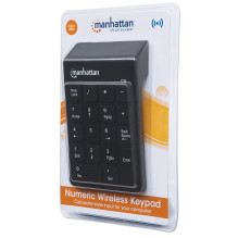 Wireless Keyboard - Manhattan 2.4GHz 18 Keys Black Wireless Keyboard - Manhattan 2.4GHz 18 Keys Black
