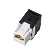 Connector - Alantec MB001 RJ45 Female Gold Plated Straight Black / White