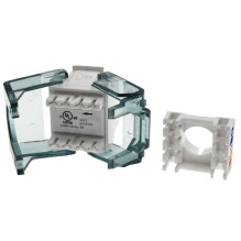 Connector - Alantec MB003-1 RJ45 Female Straight 1.5A White / Green Connector - Alantec MB003-1 RJ45 Female Straight 1.5A White / Green