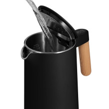 Elektrinis Virdulys - Dviguba Siena 1,5 L Concept Juodas Elektrinis Virdulys - Dviguba Siena 1,5 L Concept Juodas