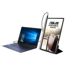 Monitor - ASUS MB14AC 35.6 cm (14') 1920 x 1080 Pixels 'Full HD' Gray