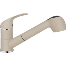 Kitchen Faucet - PYRAMIS FIDO With Pull-out Sprayer Vanilla Color