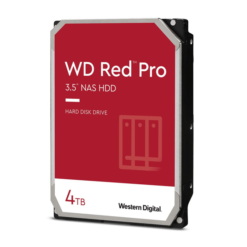 HDD - Western Digital Red Pro 4 TB 7200 RPM 256 MB 3.5" Serial ATA