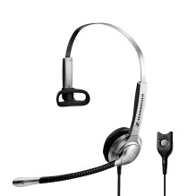 Headphones - Sennheiser SH 335 Wired Headphones with Microphone 1m Cable Black, Silver