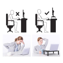 Monitor Stand - Maclean MC-946 3-Level Height Adjustment with Box Monitor Stand - Maclean MC-946 3-Level Height Adjustment with Box