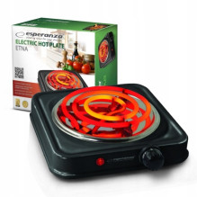 Hob - Esperanza EKH012K 1 Zone 21cm 1000W Black Hob - Esperanza EKH012K 1 Zone 21cm 1000W Black