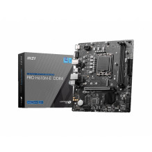 Motininė Plokštė - MSI PRO H610M-E LGA 1700 DDR4 64GB Micro ATX Motininė Plokštė - MSI PRO H610M-E LGA 1700 DDR4 64GB Micro ATX