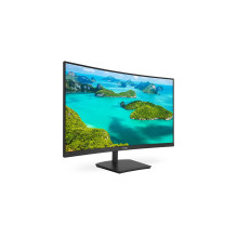 Monitorius - Philips E Line 241E1SC / 00 LED Ekranas 59.9 cm (23.6") 1920 x 1080 pikselių Full HD Juodas